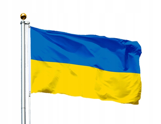 Flaga Ukraina 150x90 cm Ukrainy Ukrainska Ukraine